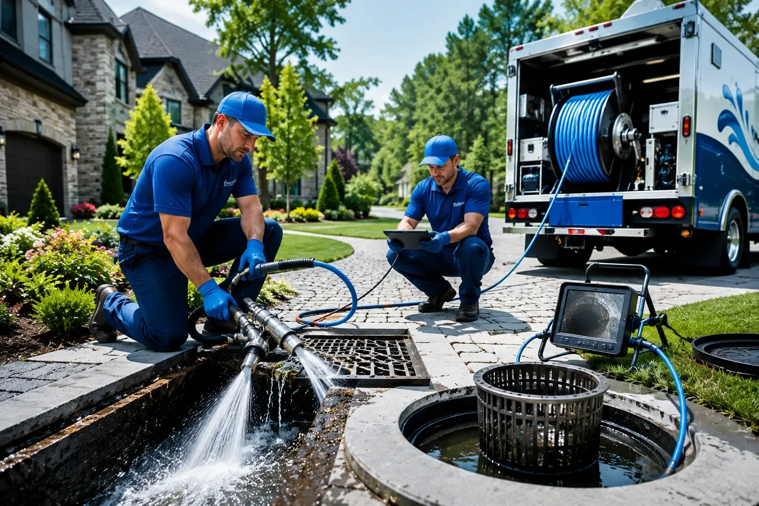 Local outdoor drain cleaning professionals in Hustontown, PA