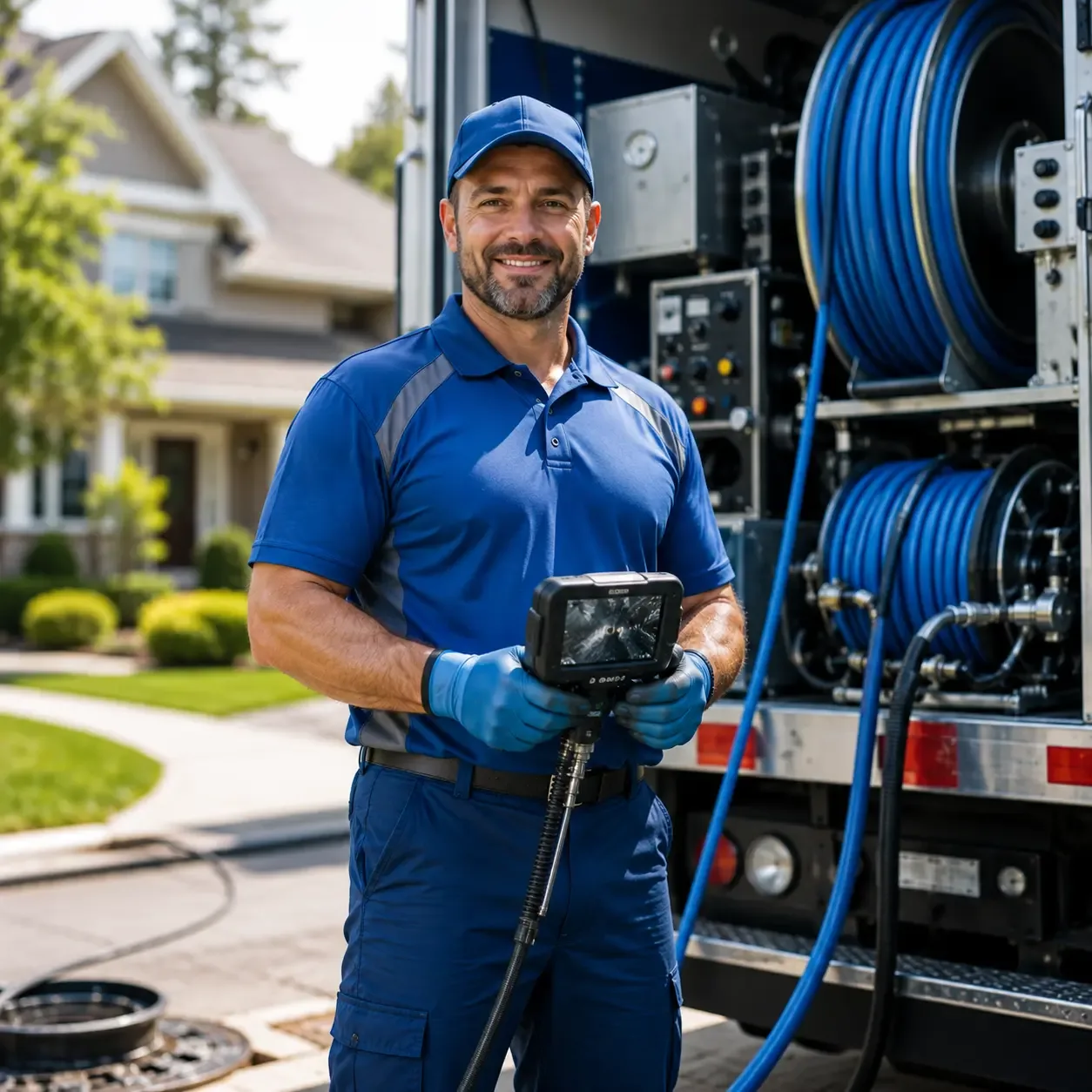 Local outdoor drain cleaning specialists in Hustontown, PA